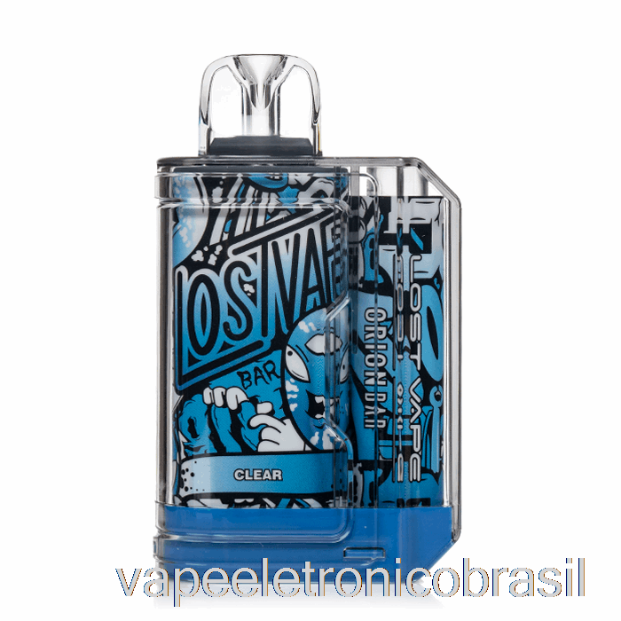 Vape Eletrônico Perdido Vape Orion Bar 7500 Descartável Transparente